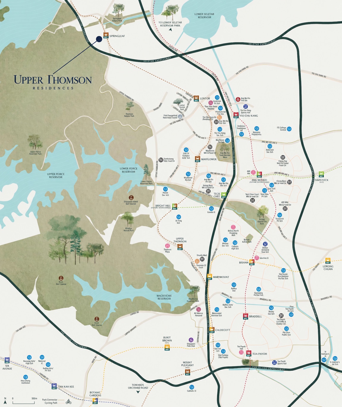 Upper Thomson Residences Location pre